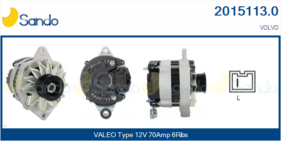 Alternatore SANDO 2015113.0