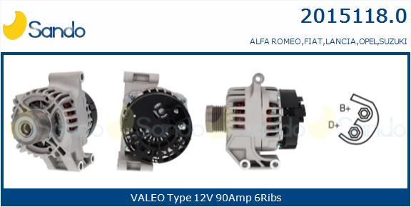  ALTER.(COMPATIBILE) FIAT 500 1.3D MJT 07-