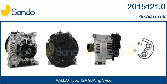  ALTERNATORE (ADATTABILE) MERCEDES CLASSE A140 -04