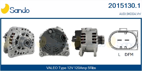  ALTERNATORE (ORIGINALE ) AUDI A6 1.9TDI -05