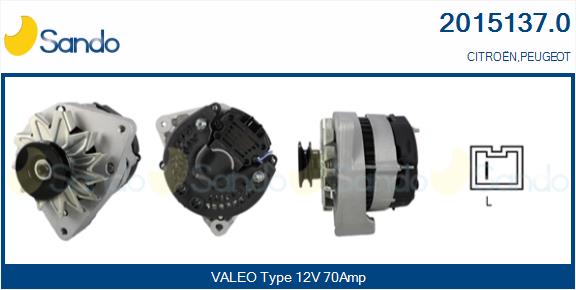 Alternatore SANDO 2015137.0