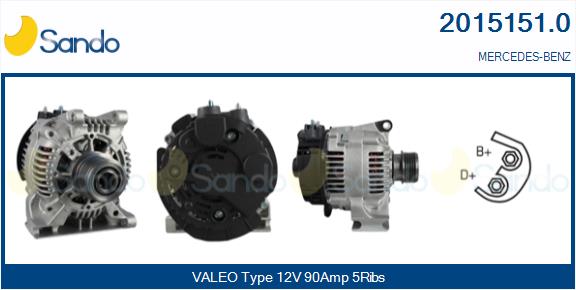  ALTERNATORE (ADATTABILE) MERCEDES A160 CDI -04