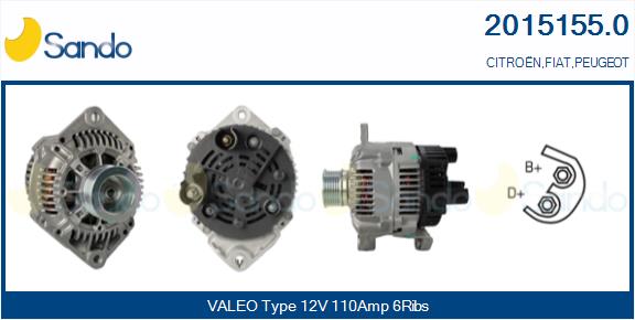  ALTERNATORE (ADATTABILE) FIAT DUCATO 2.5TDI -02