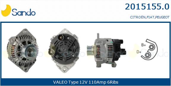  ALTERNATORE (ADATTABILE) FIAT DUCATO 2.5TDI -02