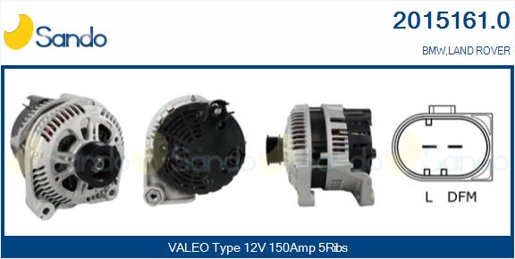Alternatore SANDO 2015161.0