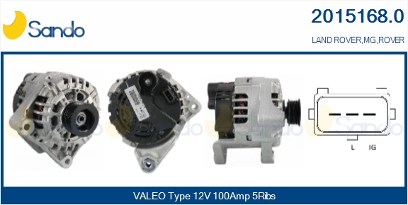  ALTERNATORE (ADATTABILE) BMW.ROVER