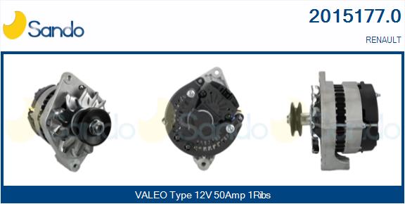 Alternatore SANDO 2015177.0
