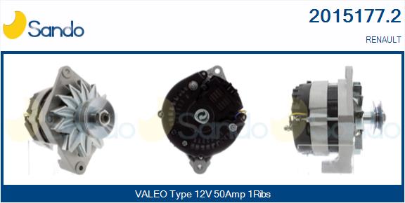 Alternatore SANDO 2015177.2