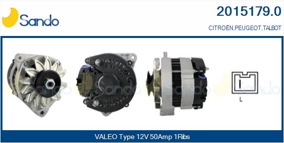 Alternatore SANDO 2015179.0