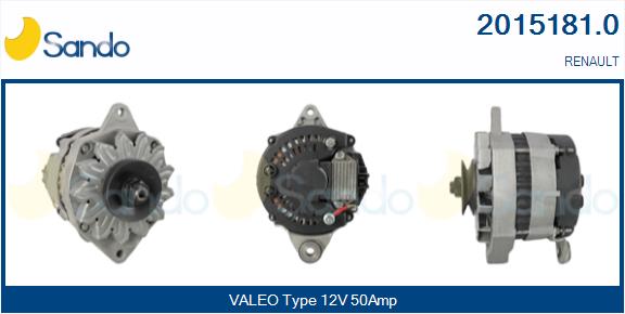 Alternatore SANDO 2015181.0