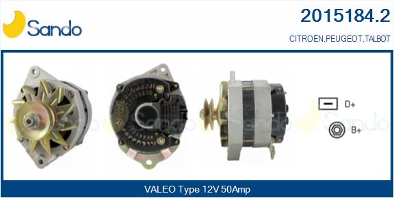 Alternatore SANDO 2015184.2