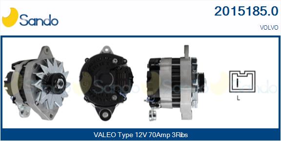 Alternatore SANDO 2015185.0