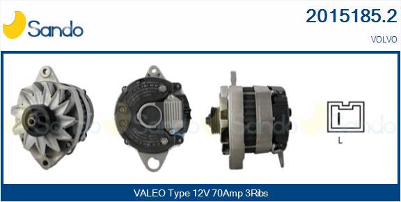 Alternatore SANDO 2015185.2