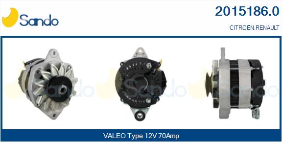 Alternatore SANDO 2015186.0