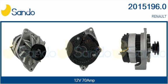 Alternatore SANDO 2015196.0
