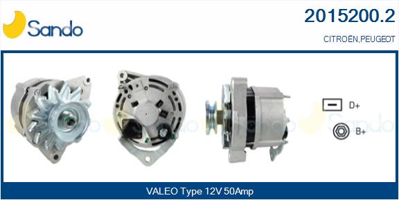 Alternatore SANDO 2015200.2