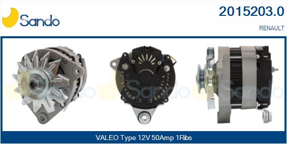 Alternatore SANDO 2015203.0