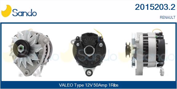 Alternatore SANDO 2015203.2