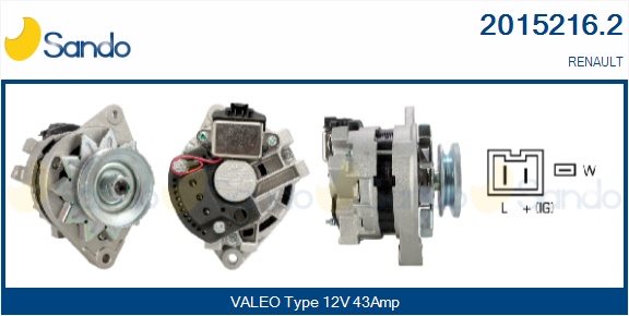  ALTERNATORE RENAULT