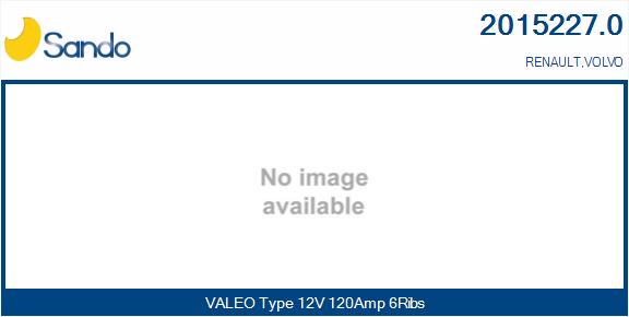Alternatore SANDO 2015227.0