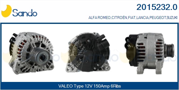  ALTERNATORE (ADATTABILE) FIAT DUCATO 2.0 JTD 02-