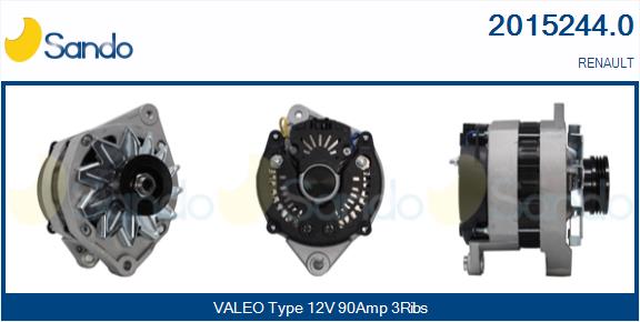 Alternatore SANDO 2015244.0