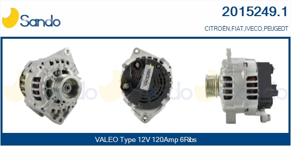  ALTERNATORE (ORIGINALE ) FIAT DUCATO 2.8JTD 04-