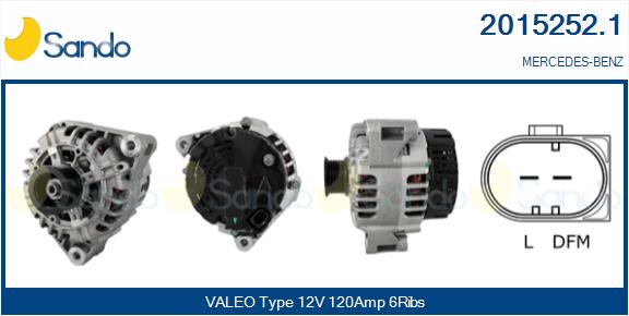  ALTERNATORE (ORIGINALE ) MERCEDES CLASSE C 00-