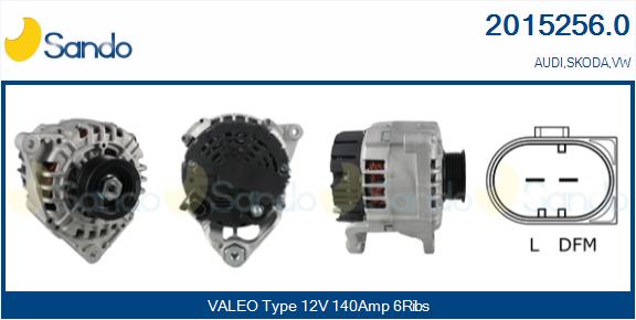 Alternatore SANDO 2015256.0