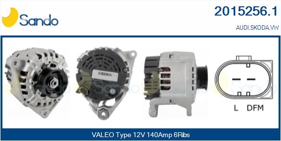 Alternatore SANDO 2015256.1