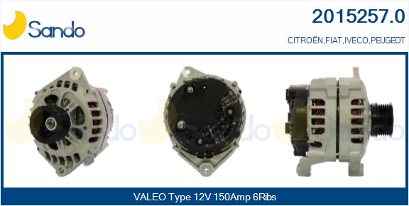  ALTERNATORE  (ADATTABILE)