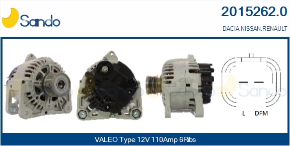  ALTERNATORE (ADATTABILE)