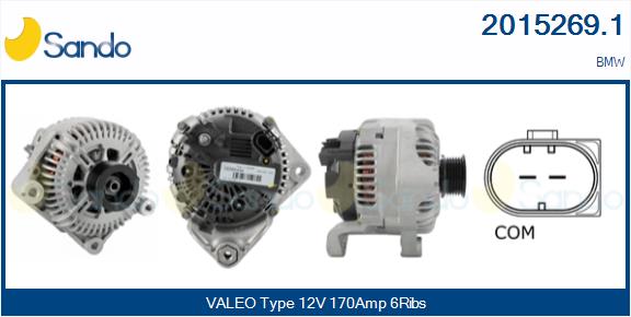 Alternatore SANDO 2015269.1