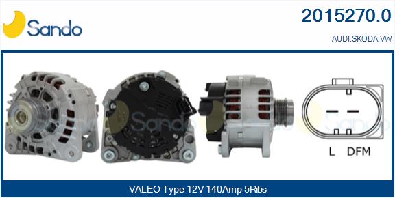 Alternatore SANDO 2015270.0