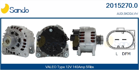  ALTERNATORE (ADATTABILE) AUDI A4 1.9 TDI -04