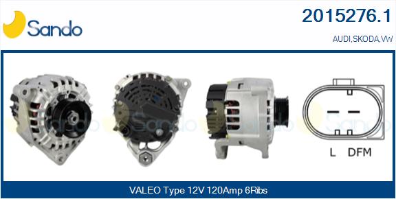 Alternatore SANDO 2015276.1
