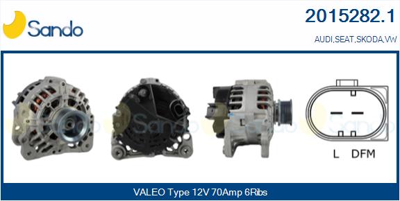 Alternatore SANDO 2015282.1