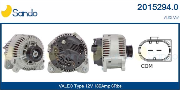 Alternatore SANDO 2015294.0