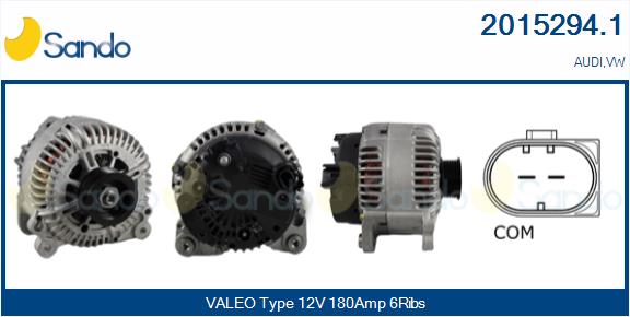 Alternatore SANDO 2015294.1
