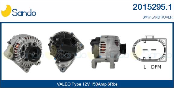Alternatore SANDO 2015295.1