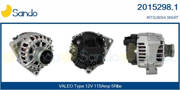  ALTERNATORE (ORIGINALE ) SMART FORFOUR 1.5CDI -06