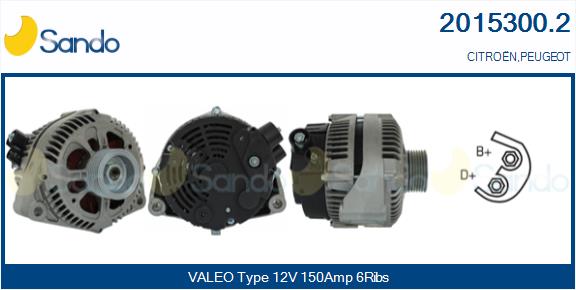 Alternatore SANDO 2015300.2
