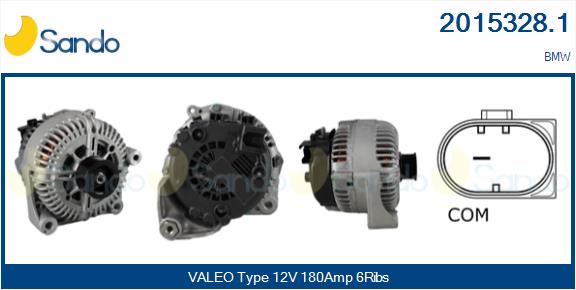 Alternatore SANDO 2015328.1