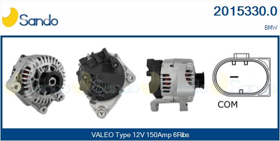 Alternatore SANDO 2015330.0