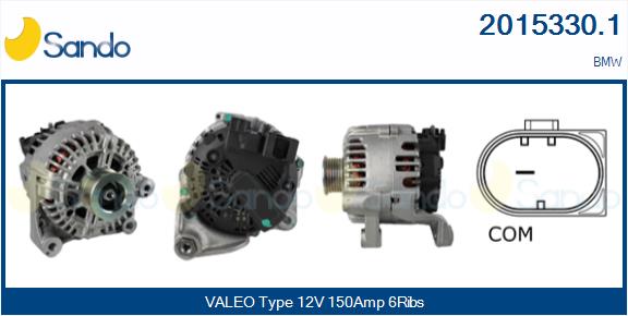 Alternatore SANDO 2015330.1