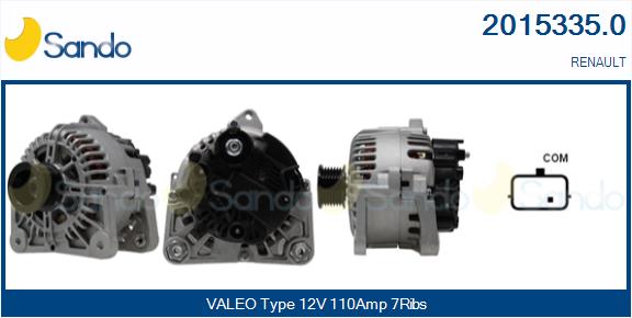 Alternatore SANDO 2015335.0