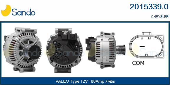 Alternatore SANDO 2015339.0
