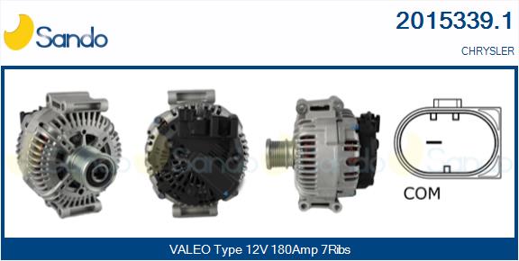 Alternatore SANDO 2015339.1