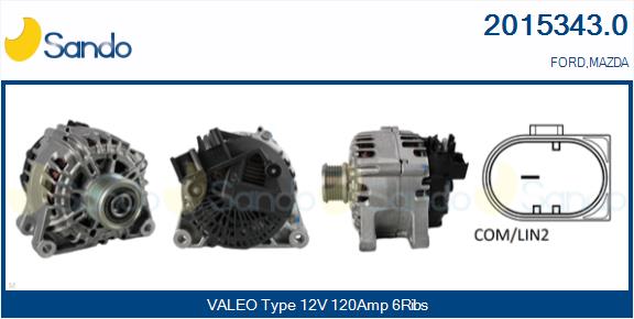 Alternatore SANDO 2015343.0