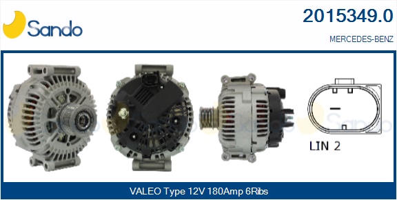  ALTERNATORE (ADATTABILE)MERCEDES VITO 07-